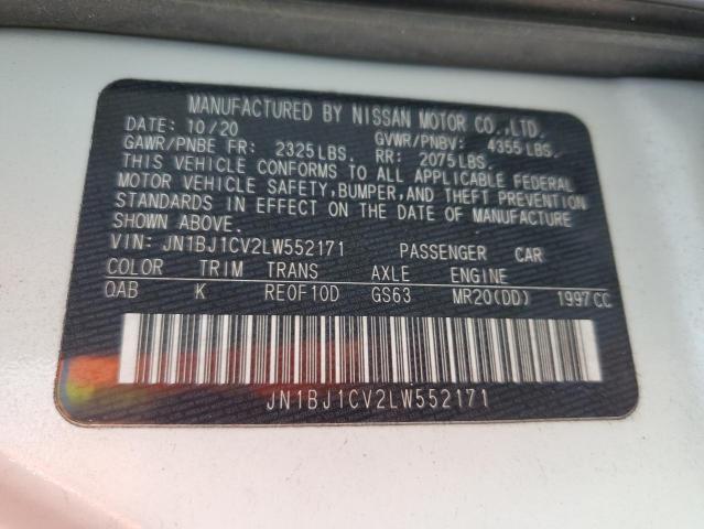 Photo 13 VIN: JN1BJ1CV2LW552171 - NISSAN ROGUE SPOR 