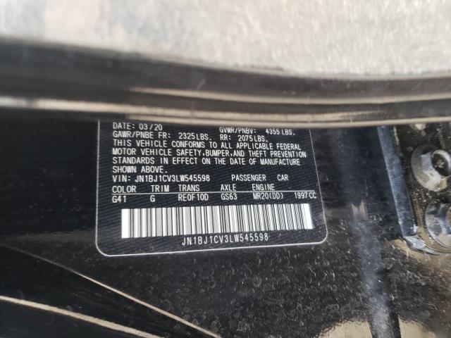 Photo 9 VIN: JN1BJ1CV3LW545598 - NISSAN ROGUE SPOR 