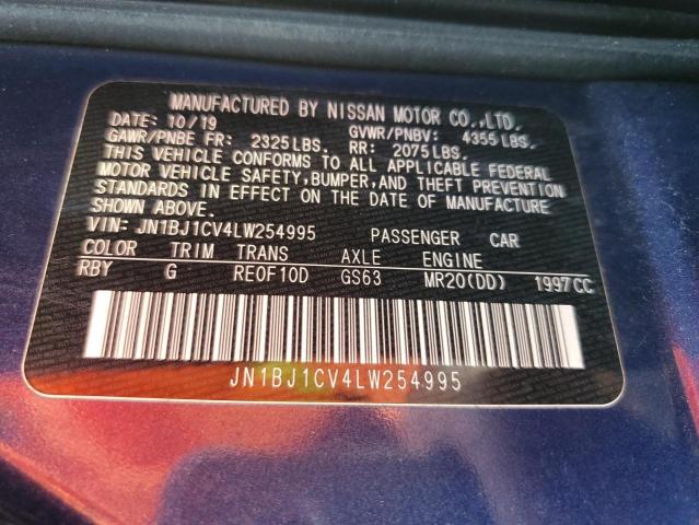 Photo 12 VIN: JN1BJ1CV4LW254995 - NISSAN ROGUE 