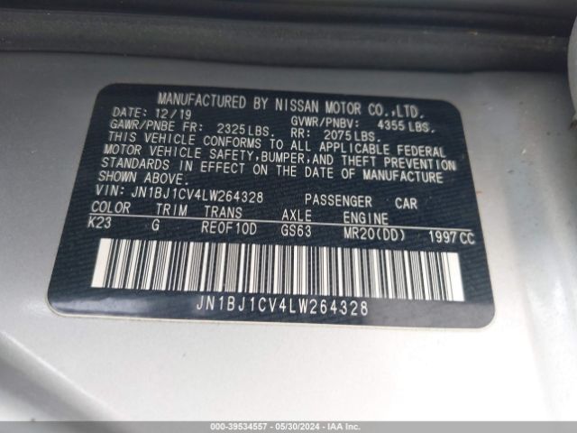 Photo 8 VIN: JN1BJ1CV4LW264328 - NISSAN ROGUE SPORT 