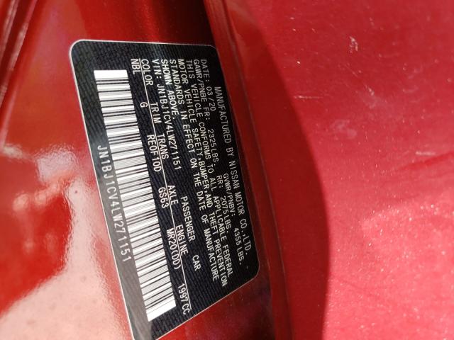 Photo 9 VIN: JN1BJ1CV4LW271151 - NISSAN ROGUE SPOR 