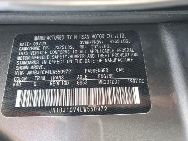 Photo 12 VIN: JN1BJ1CV4LW550972 - NISSAN ROGUE SPOR 