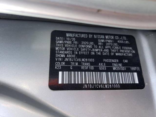 Photo 12 VIN: JN1BJ1CV6LW281003 - NISSAN ROGUE 