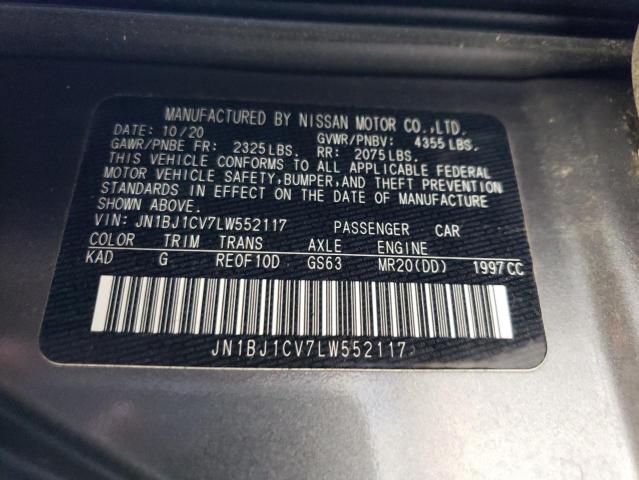 Photo 13 VIN: JN1BJ1CV7LW552117 - NISSAN ROGUE SPOR 