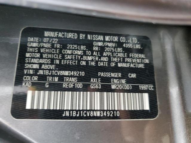 Photo 11 VIN: JN1BJ1CV8NW349210 - NISSAN ROGUE 