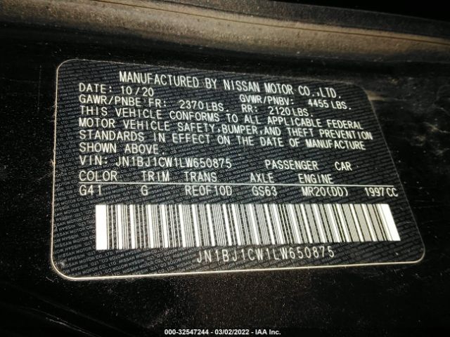 Photo 8 VIN: JN1BJ1CW1LW650875 - NISSAN ROGUE SPORT 