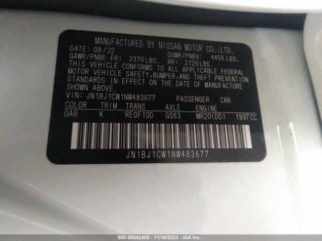 Photo 8 VIN: JN1BJ1CW1NW483677 - NISSAN ROGUE SPORT 