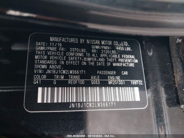 Photo 8 VIN: JN1BJ1CW2LW366171 - NISSAN ROGUE SPORT 