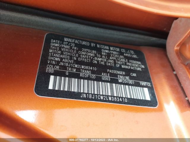 Photo 8 VIN: JN1BJ1CW2LW383410 - NISSAN ROGUE SPORT 