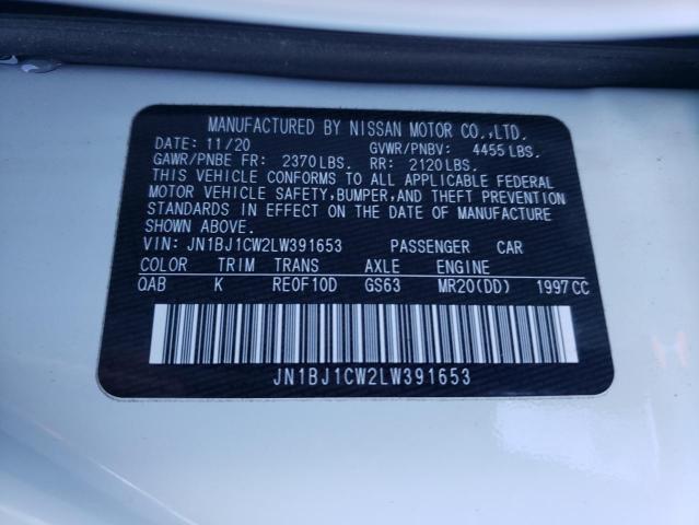 Photo 11 VIN: JN1BJ1CW2LW391653 - NISSAN ROGUE SPOR 