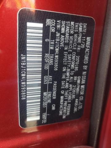 Photo 12 VIN: JN1BJ1CW4LW393808 - NISSAN ROGUE SPOR 