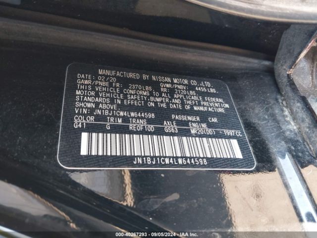 Photo 8 VIN: JN1BJ1CW4LW644598 - NISSAN ROGUE SPORT 