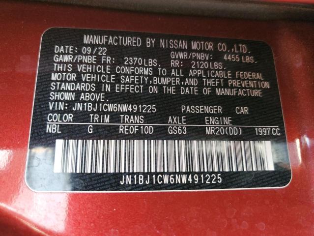 Photo 13 VIN: JN1BJ1CW6NW491225 - NISSAN ROGUE 