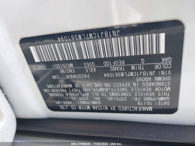 Photo 8 VIN: JN1BJ1CW7LW361094 - NISSAN ROGUE SPORT 