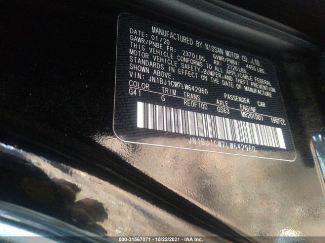 Photo 8 VIN: JN1BJ1CW7LW642960 - NISSAN ROGUE SPORT 