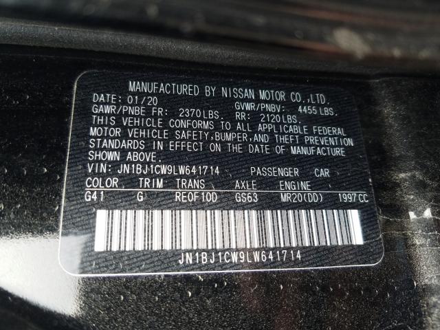 Photo 9 VIN: JN1BJ1CW9LW641714 - NISSAN ROGUE SPOR 