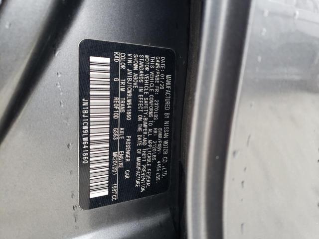 Photo 12 VIN: JN1BJ1CW9LW641860 - NISSAN ROGUE 