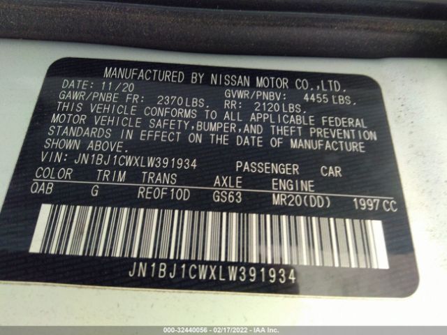 Photo 8 VIN: JN1BJ1CWXLW391934 - NISSAN ROGUE SPORT 