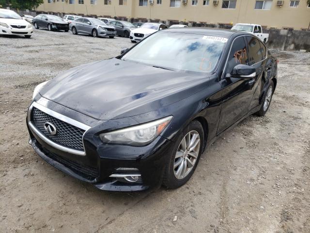 Photo 1 VIN: JN1BV7AP0EM672545 - INFINITI Q50 BASE 