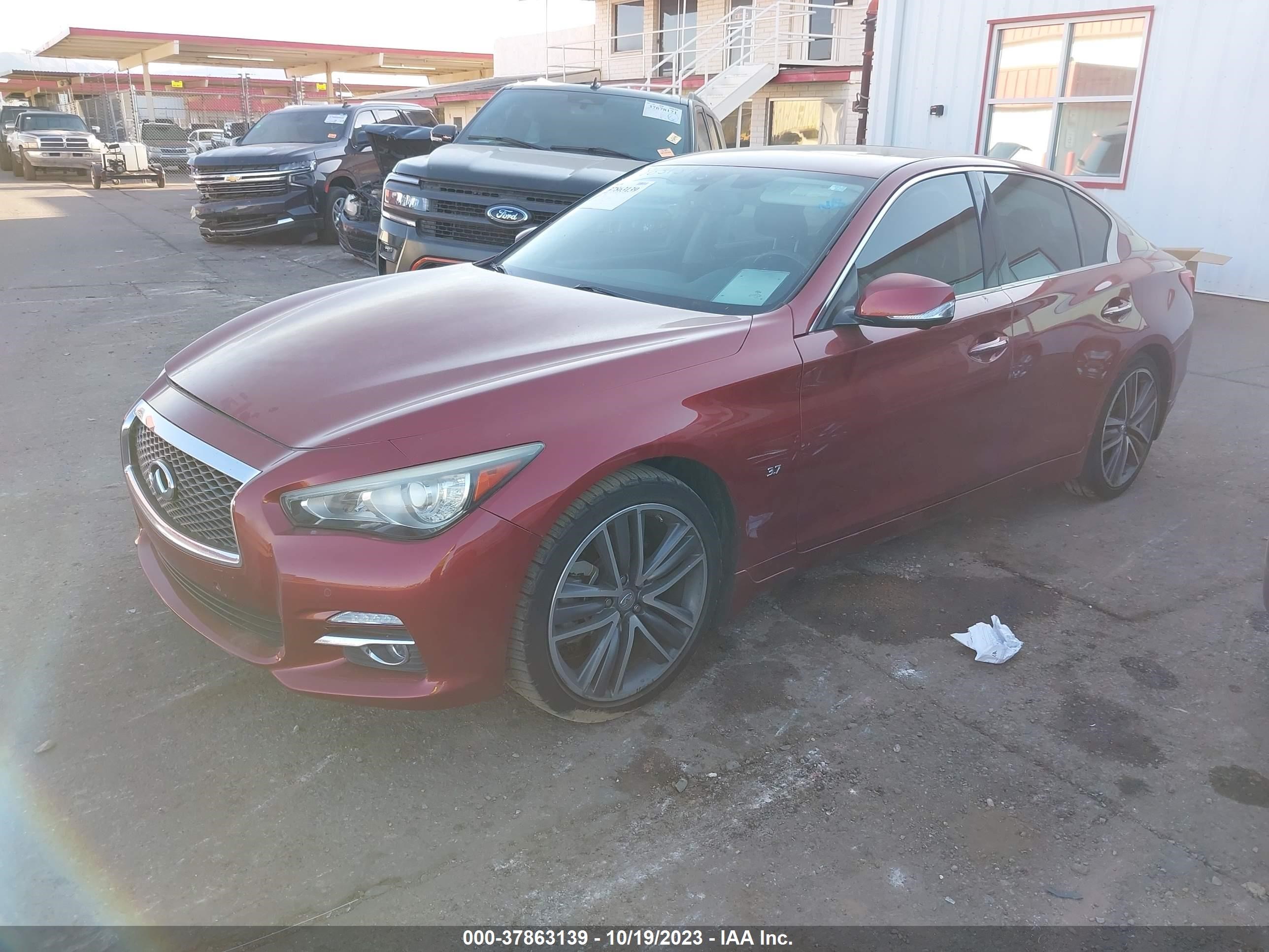 Photo 1 VIN: JN1BV7AP0EM673582 - INFINITI Q50 