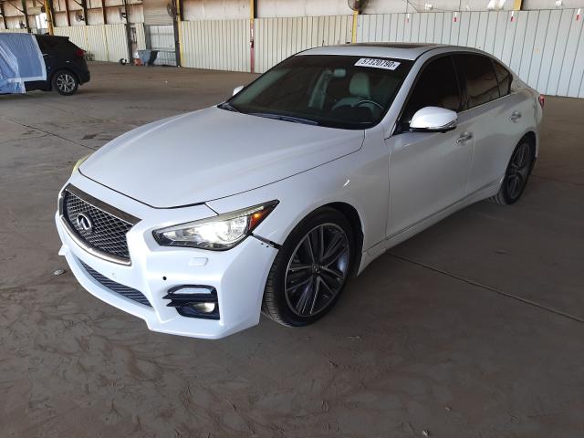 Photo 1 VIN: JN1BV7AP0EM673677 - INFINITI Q50 