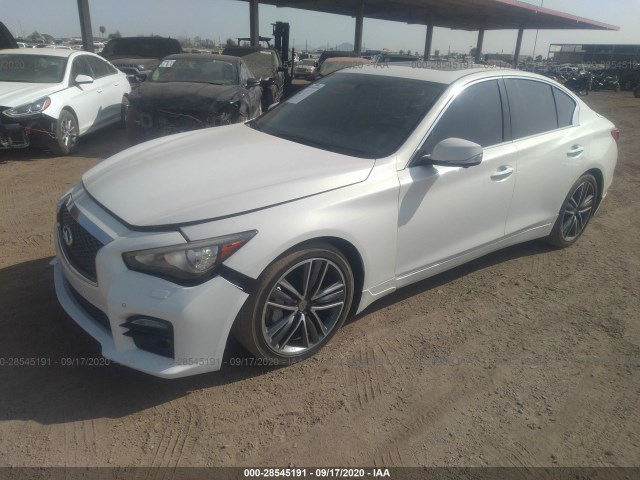 Photo 1 VIN: JN1BV7AP0EM673677 - INFINITI Q50 