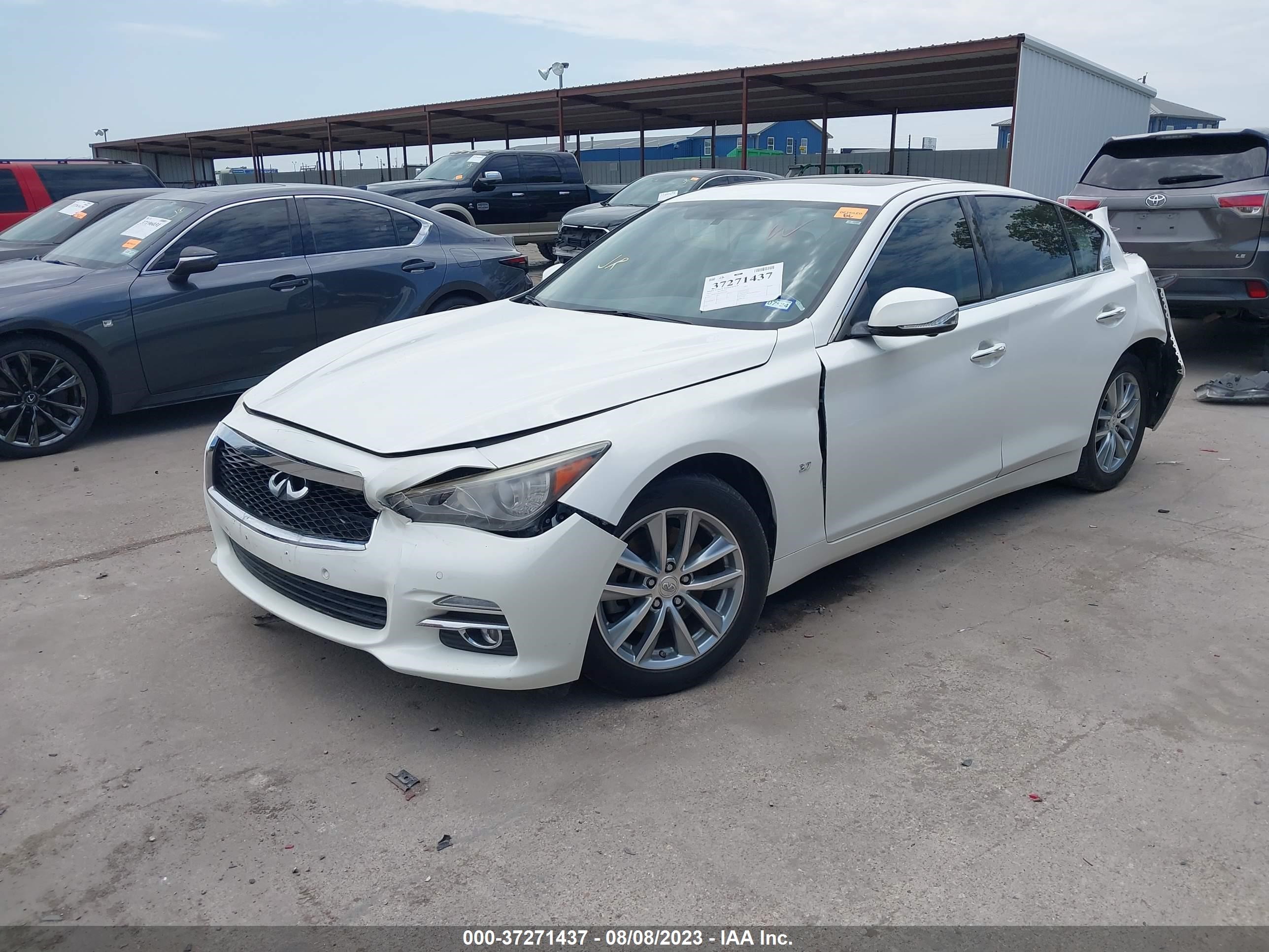 Photo 1 VIN: JN1BV7AP0EM675400 - INFINITI Q50 