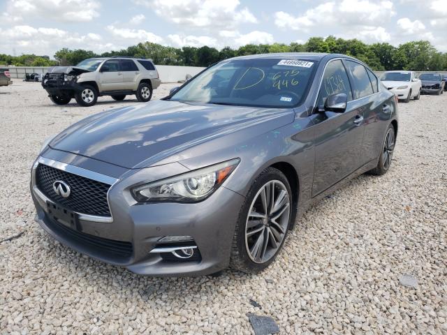 Photo 1 VIN: JN1BV7AP0EM675946 - INFINITI Q50 BASE 