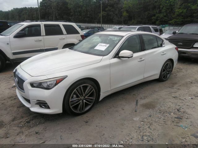 Photo 1 VIN: JN1BV7AP0EM681102 - INFINITI Q50 