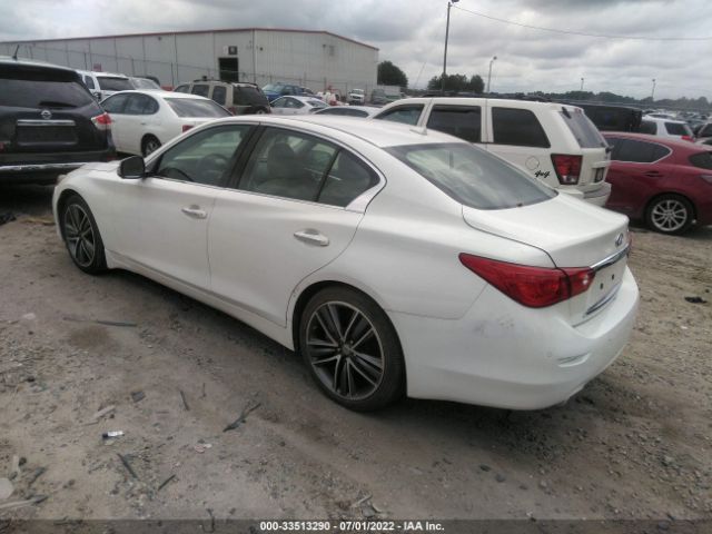 Photo 2 VIN: JN1BV7AP0EM681102 - INFINITI Q50 