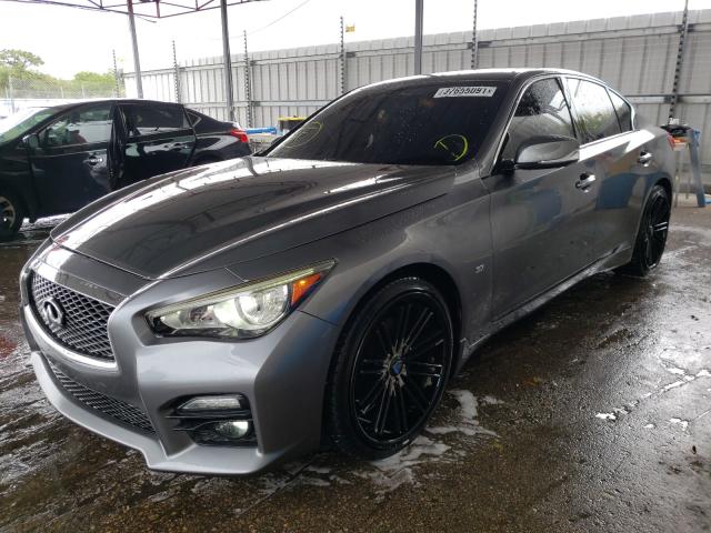 Photo 1 VIN: JN1BV7AP0EM686574 - INFINITI Q50 