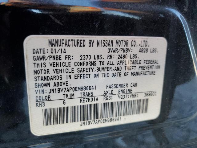 Photo 12 VIN: JN1BV7AP0EM686641 - INFINITI Q50 BASE 