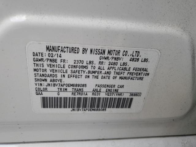 Photo 12 VIN: JN1BV7AP0EM689085 - INFINITI Q50 BASE 