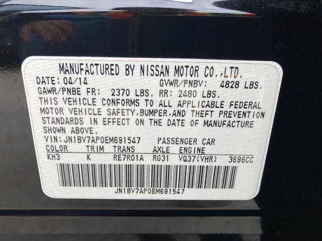 Photo 9 VIN: JN1BV7AP0EM691547 - INFINITI Q50 BASE 