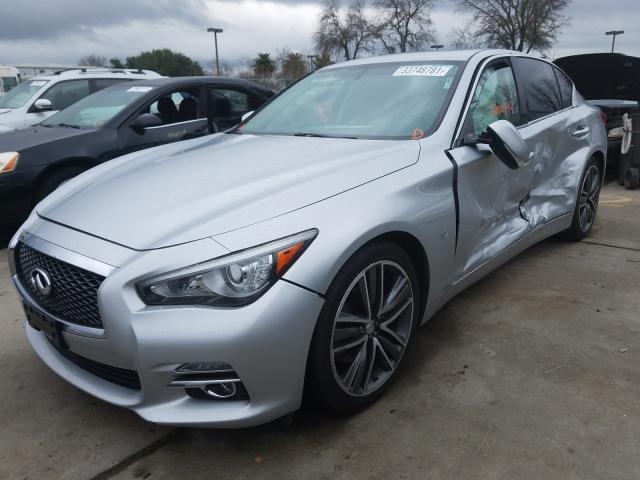 Photo 1 VIN: JN1BV7AP0FM338243 - INFINITI Q50 BASE 