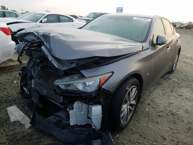 Photo 1 VIN: JN1BV7AP0FM347380 - INFINITI Q50 BASE 