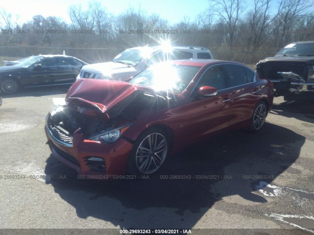 Photo 1 VIN: JN1BV7AP0FM348982 - INFINITI Q50 