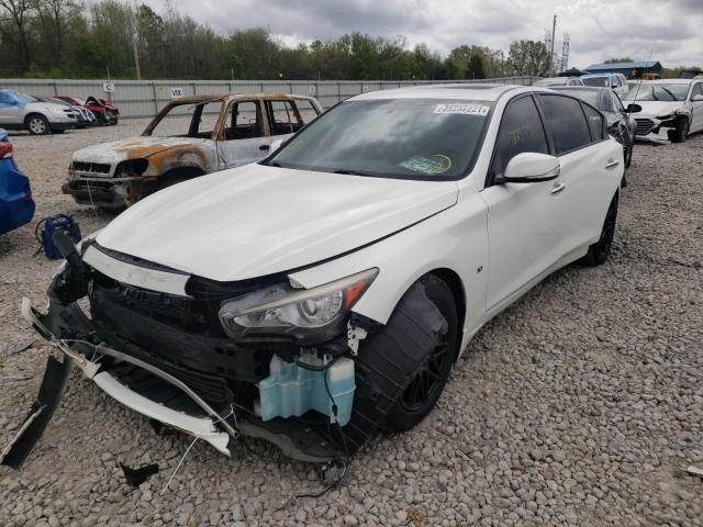 Photo 1 VIN: JN1BV7AP1EM675101 - INFINITI Q50 BASE 