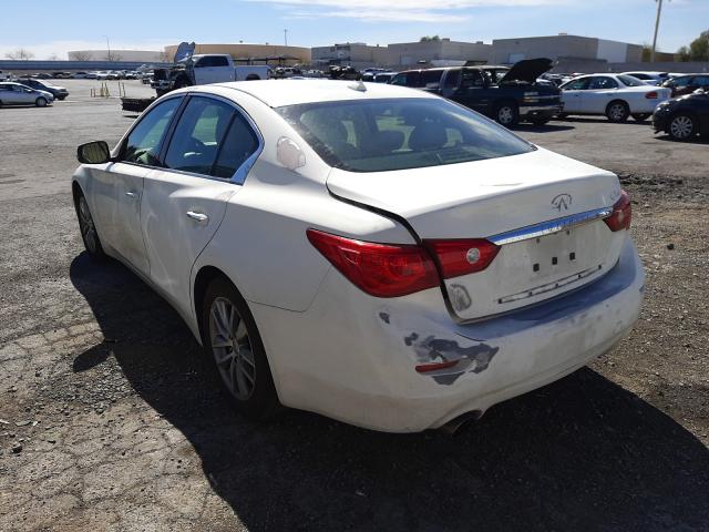 Photo 2 VIN: JN1BV7AP1EM690407 - INFINITI Q50 BASE 