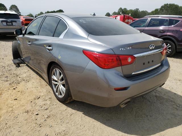 Photo 2 VIN: JN1BV7AP1FM333715 - INFINITI Q50 BASE 