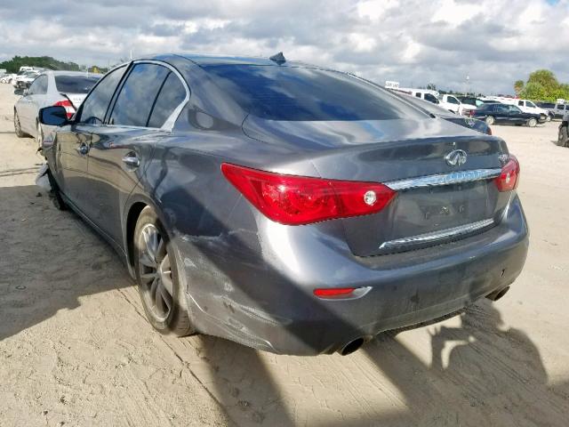 Photo 2 VIN: JN1BV7AP1FM334573 - INFINITI Q50 BASE 