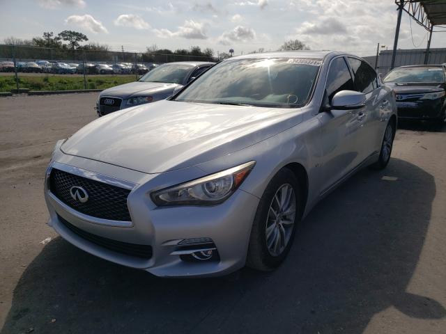 Photo 1 VIN: JN1BV7AP1FM334671 - INFINITI Q50 BASE 