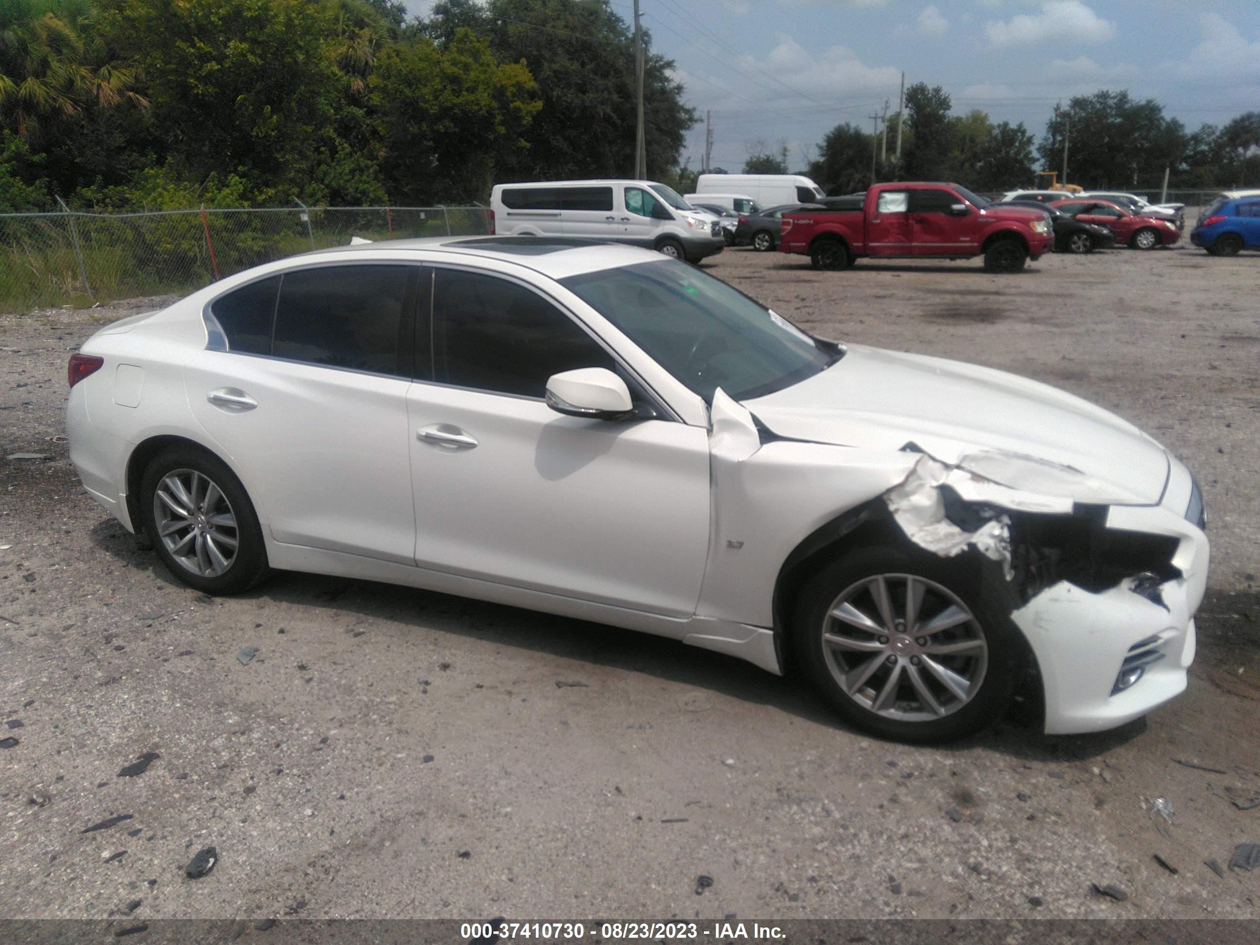 Photo 12 VIN: JN1BV7AP1FM342463 - INFINITI Q50 