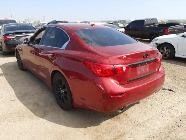 Photo 2 VIN: JN1BV7AP1FM349221 - INFINITI Q50 BASE 