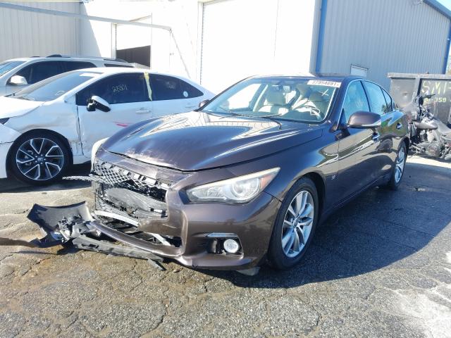 Photo 1 VIN: JN1BV7AP2EM670683 - INFINITI Q50 PREMIU 