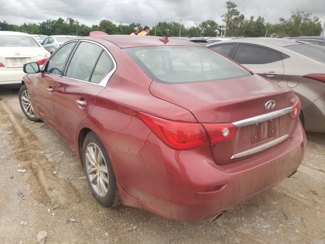 Photo 2 VIN: JN1BV7AP2EM673129 - INFINITI Q50 BASE 