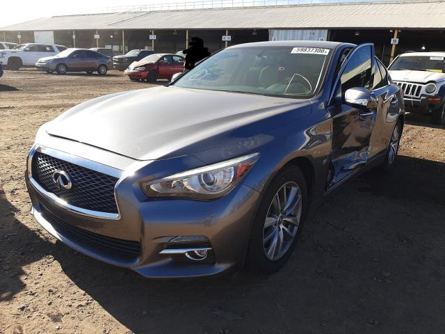 Photo 1 VIN: JN1BV7AP2EM673549 - INFINITI Q50 BASE 