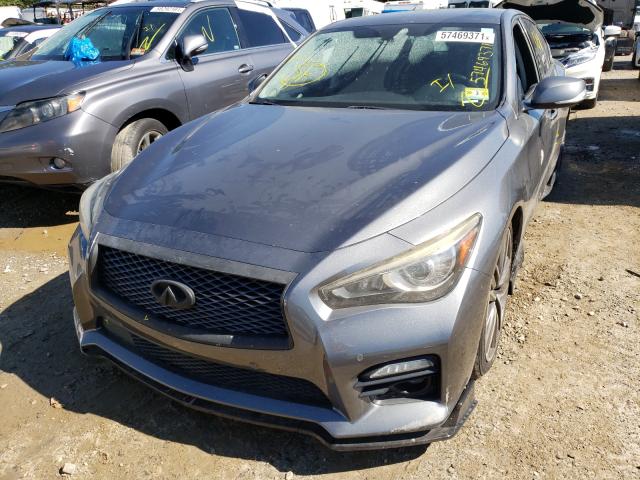 Photo 1 VIN: JN1BV7AP2EM683840 - INFINITI Q50 BASE 