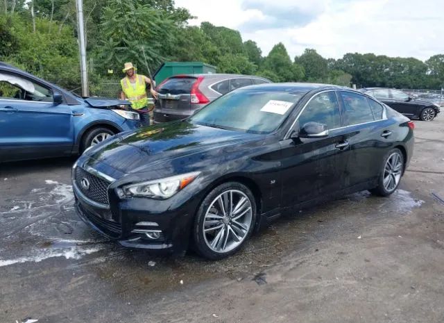 Photo 1 VIN: JN1BV7AP2EM689363 - INFINITI Q50 