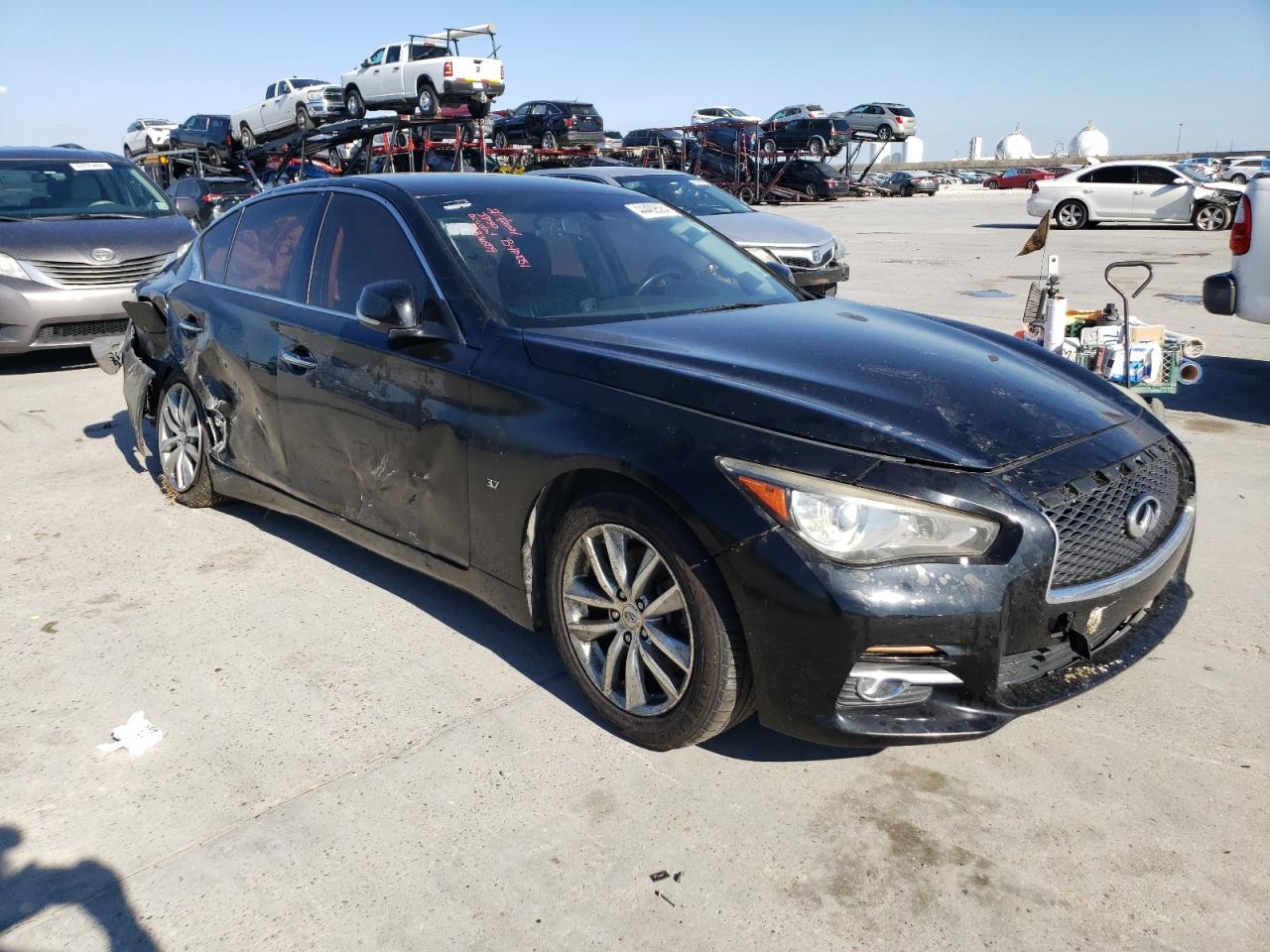 Photo 3 VIN: JN1BV7AP2FM336509 - INFINITI Q50 